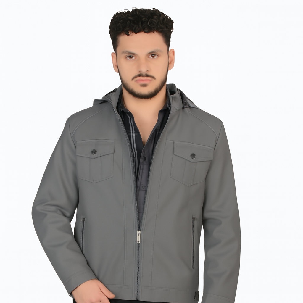 Chamarra color Gris 611