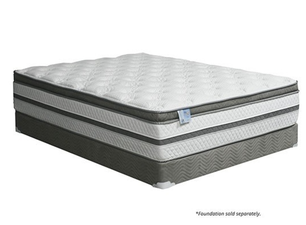 SIDDALEE 16"EURO PILLOW TOP 20.5 GEL INFUSED MEMORY FOAM | DM339