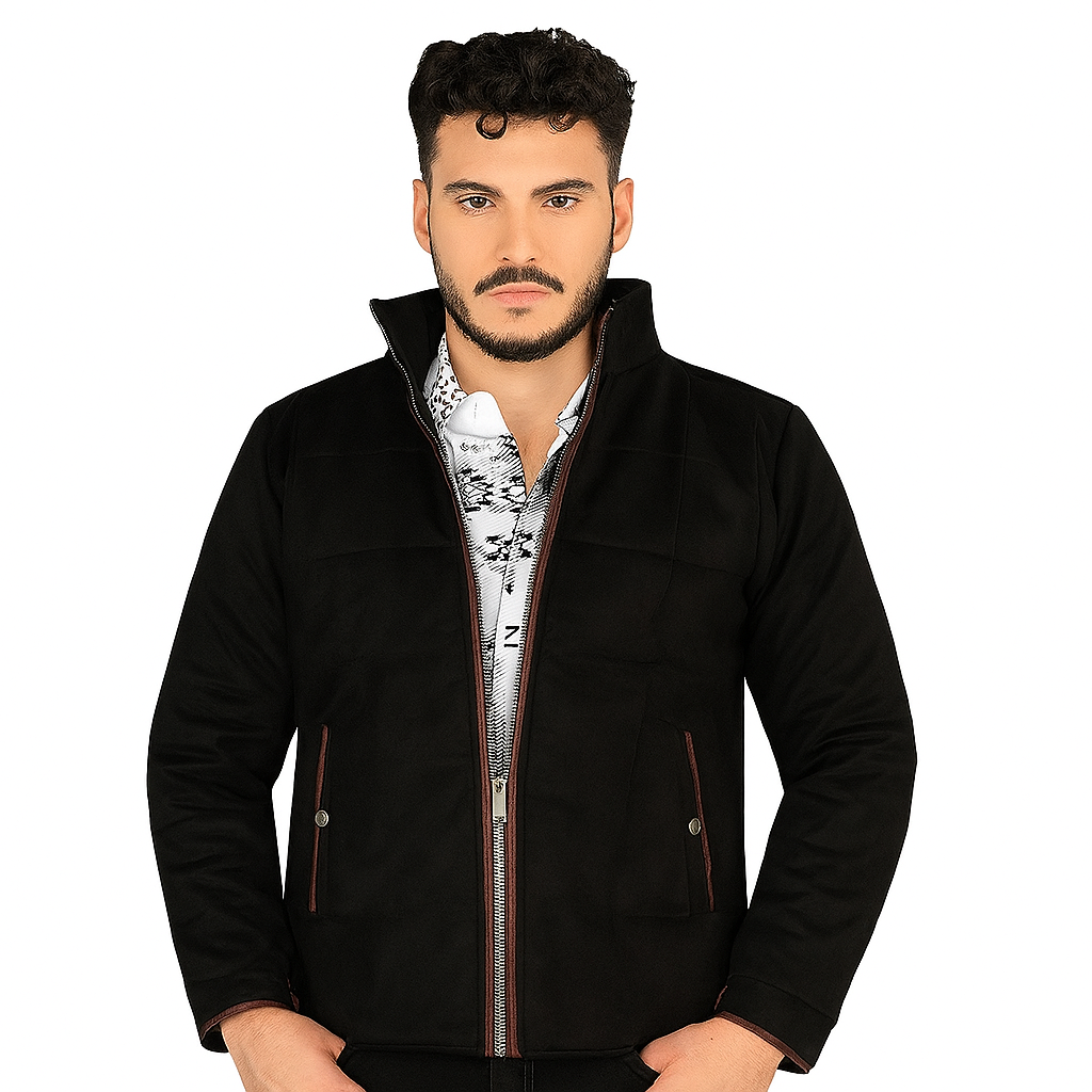 Chamarra Color Negro 6006