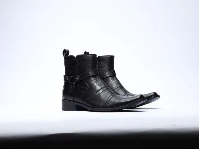 Harness Boot D-700 Axel | Black - N4dboots.com