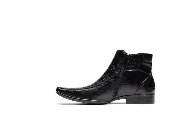 Pull On Boot D - 619 | Benicio Black - N4dboots.com