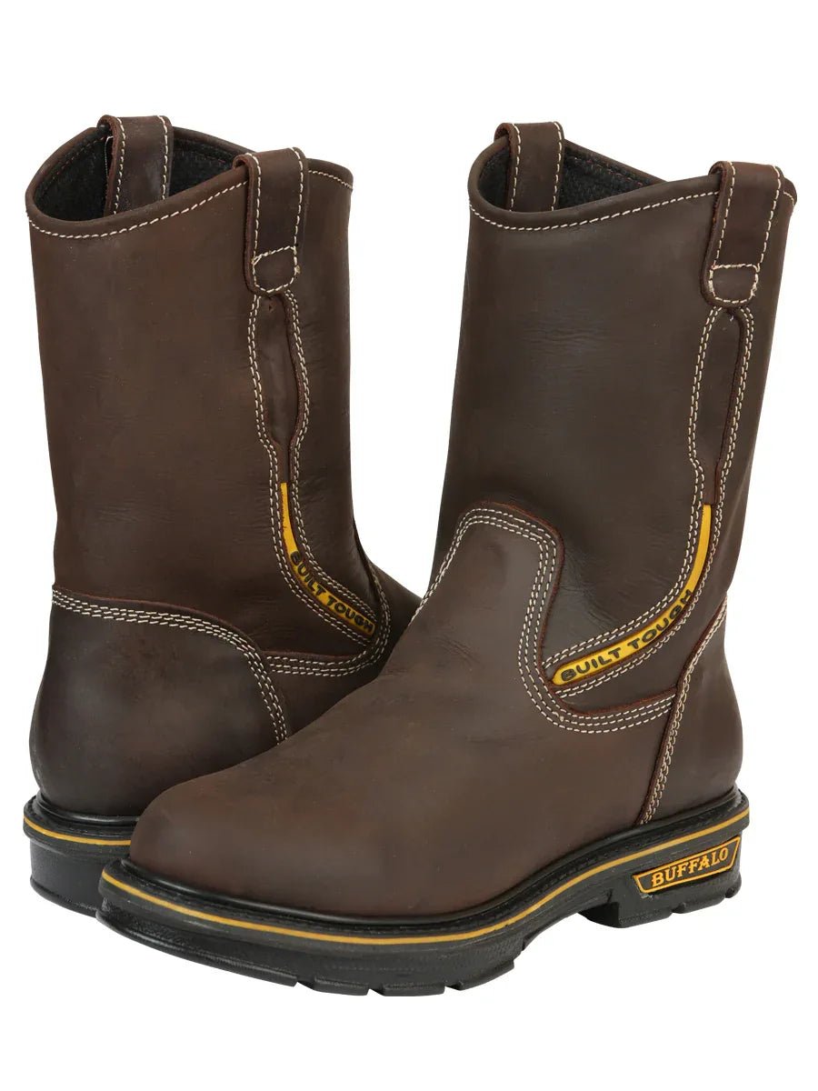 Buffalo & Bull Men’s Work Boots - Brown 123034 - N4dboots.com