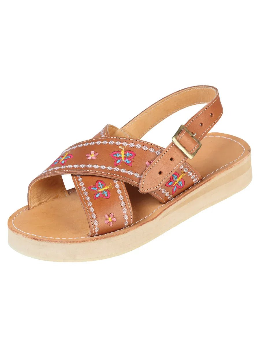 Mexica Artisanal Sandals Leather Tang 603928 - N4dboots.com