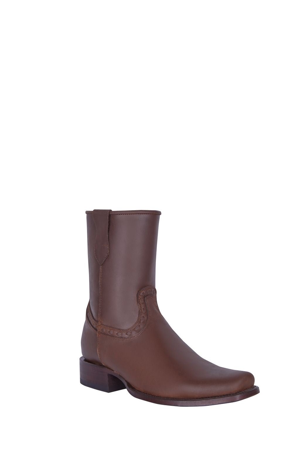 Botín Roper Casual de Hombre en Piel Color Café - N4dboots.com