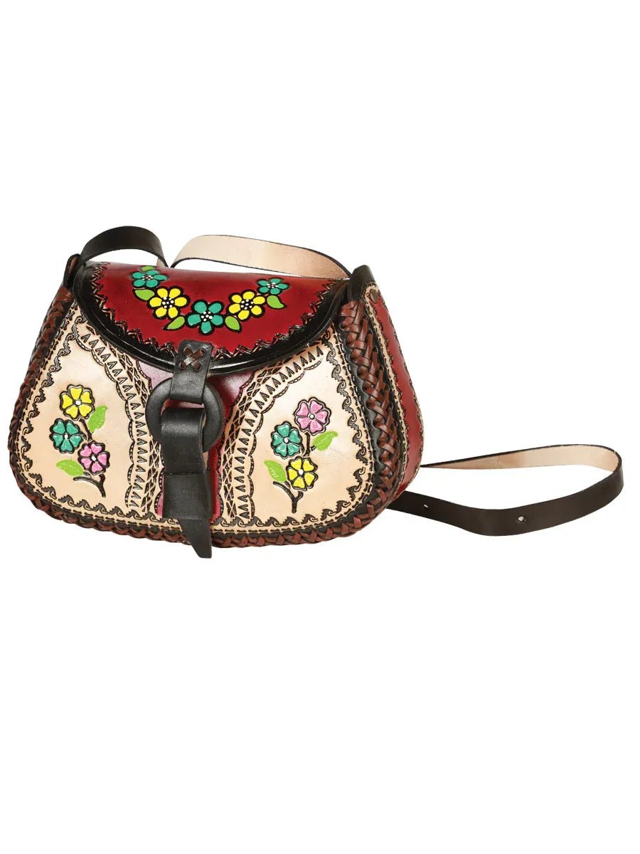 Artisanal Handbag Leather Wine/Multicolor 603680 - N4dboots.com
