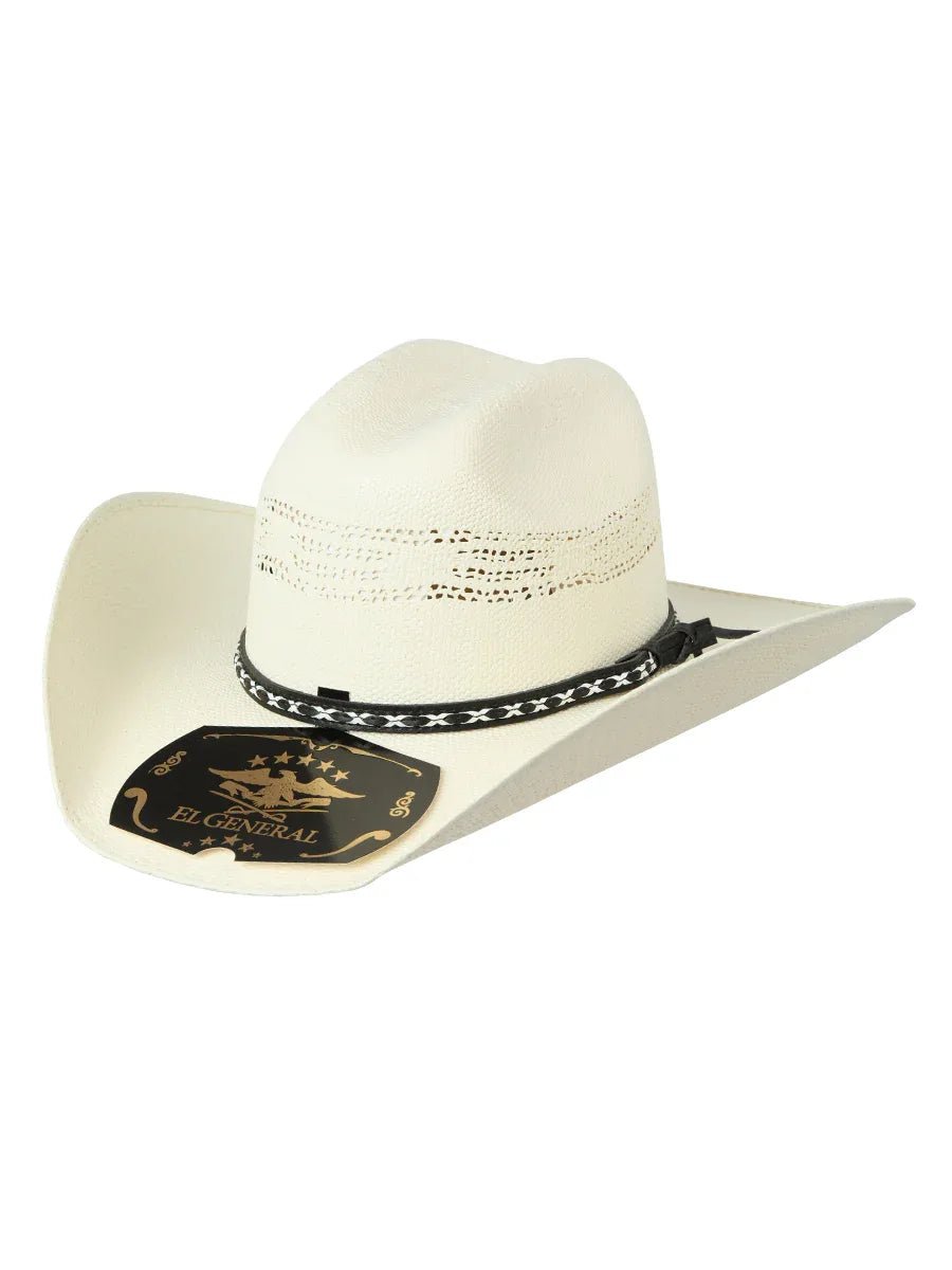Men's El General 20X Palm Straw Western Hat - Bangora Toro 45763 - N4dboots.com