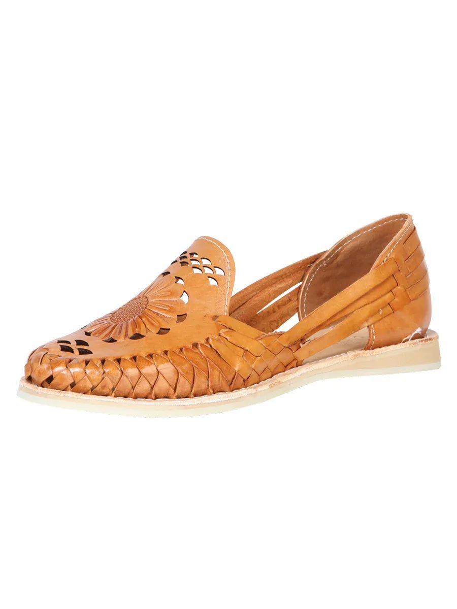 Mexican Artisanal Sandals Leather Tang 603924 - N4dboots.com