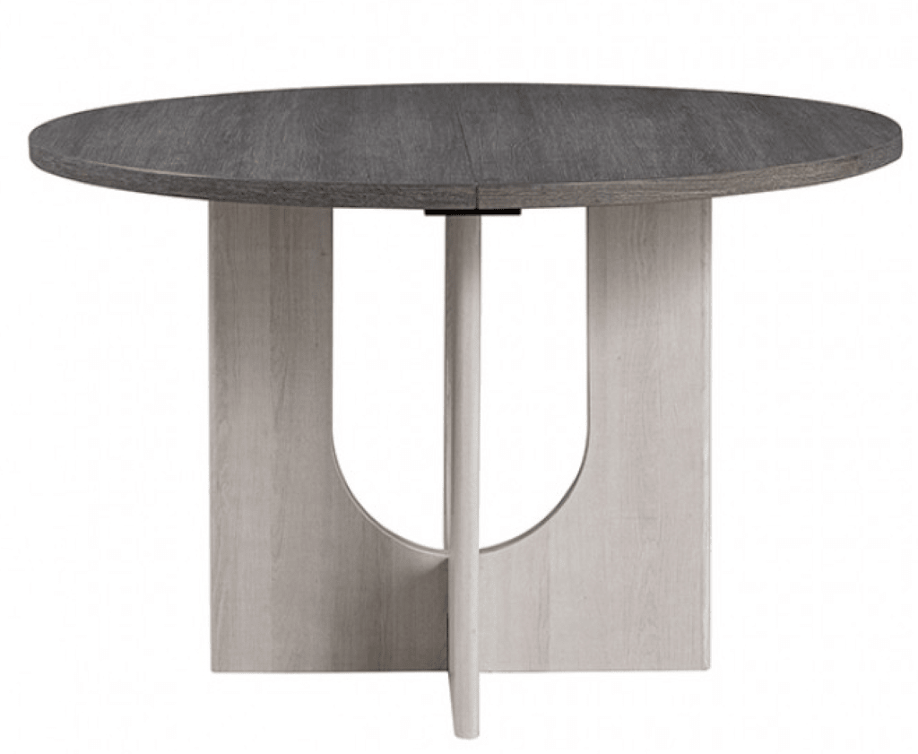 OBERTO 5 Pc Round Dining Table Set | SL3406GY - RT - 5PC Color Gray - N4dboots.com