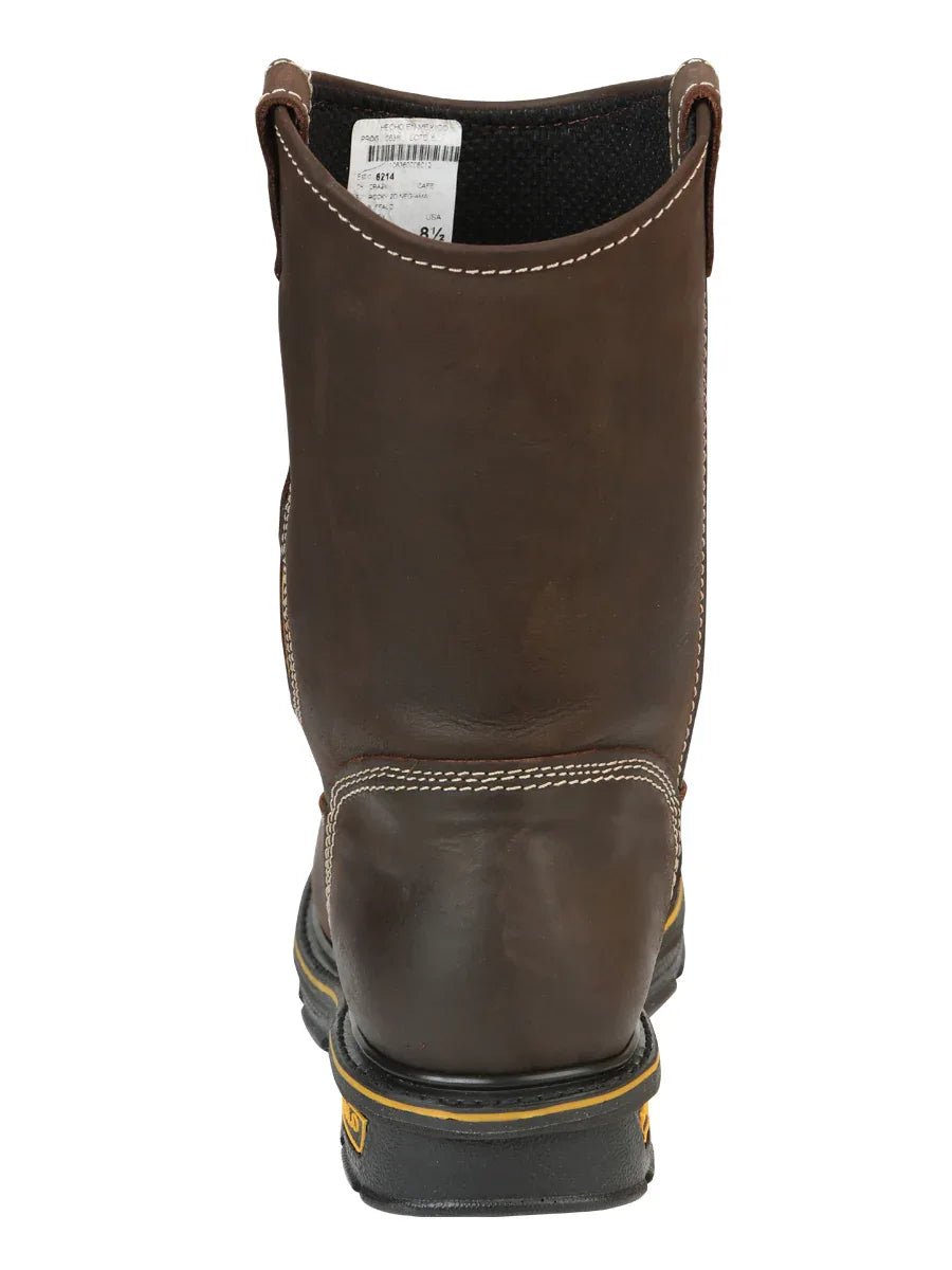 Buffalo & Bull Men’s Work Boots - Brown 123034 - N4dboots.com