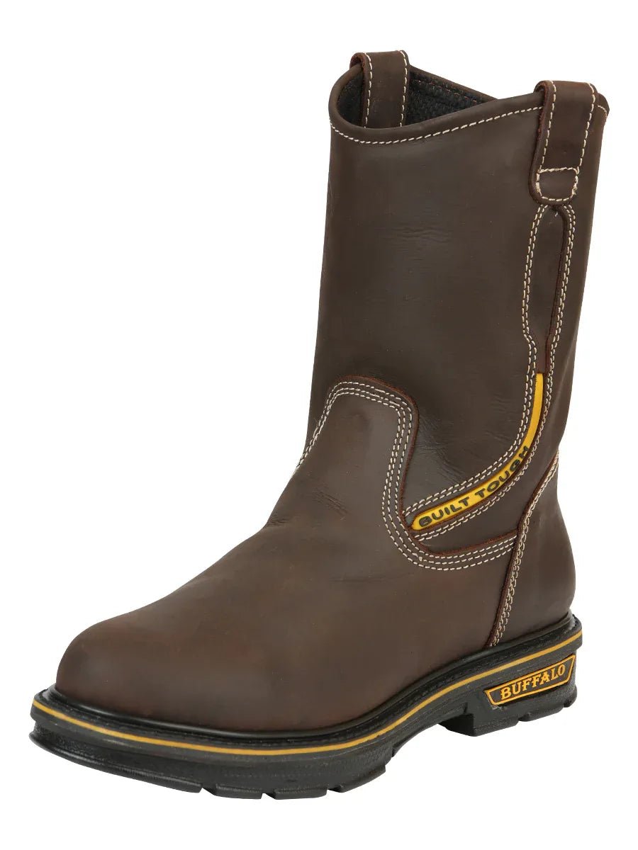Buffalo & Bull Men’s Work Boots - Brown 123034 - N4dboots.com