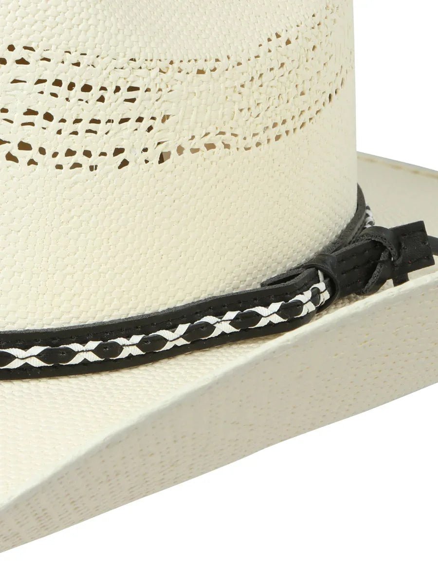 Men's El General 20X Palm Straw Western Hat - Bangora Toro 45763 - N4dboots.com