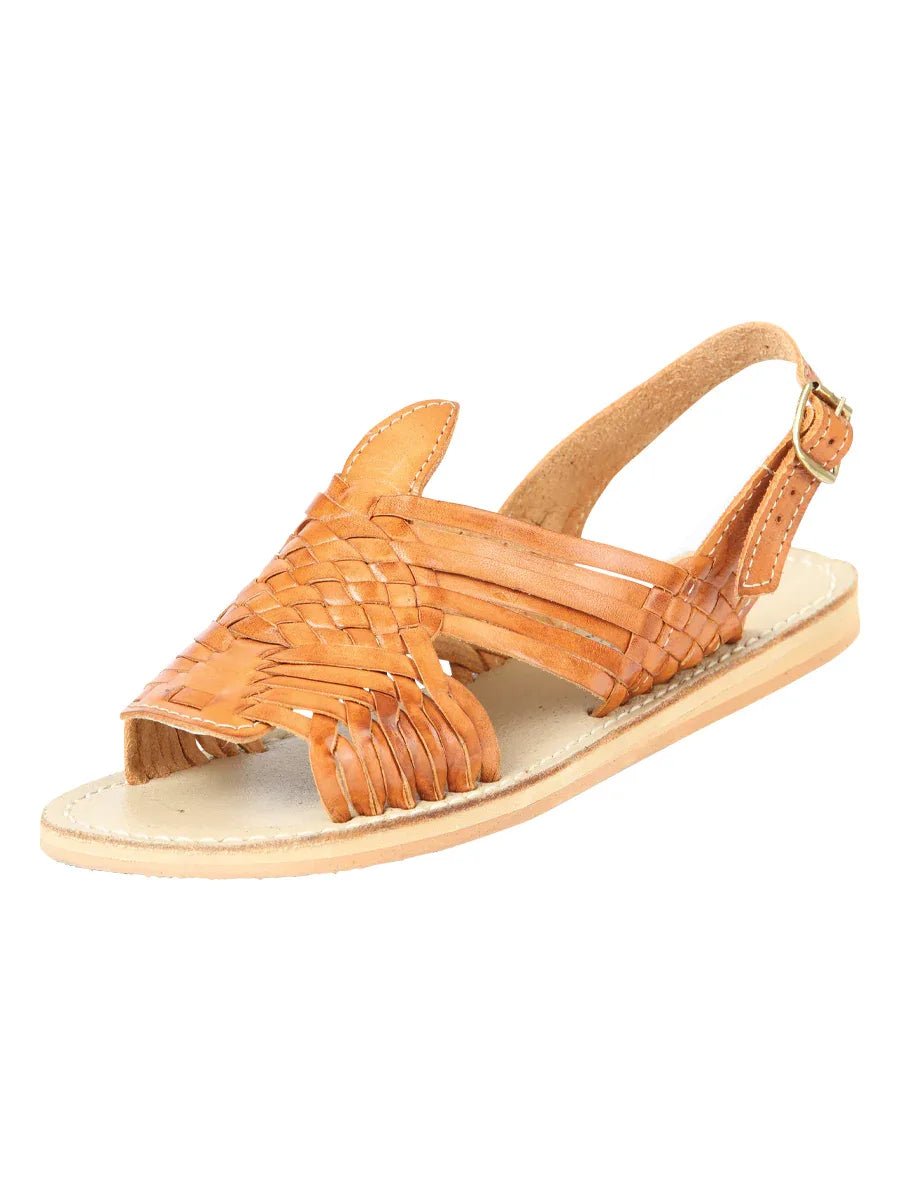 Mexican Artisanal Sandals Leather Tang 604017 - N4dboots.com