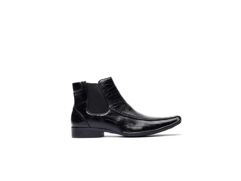 Pull On Boot D - 619 | Benicio Black - N4dboots.com