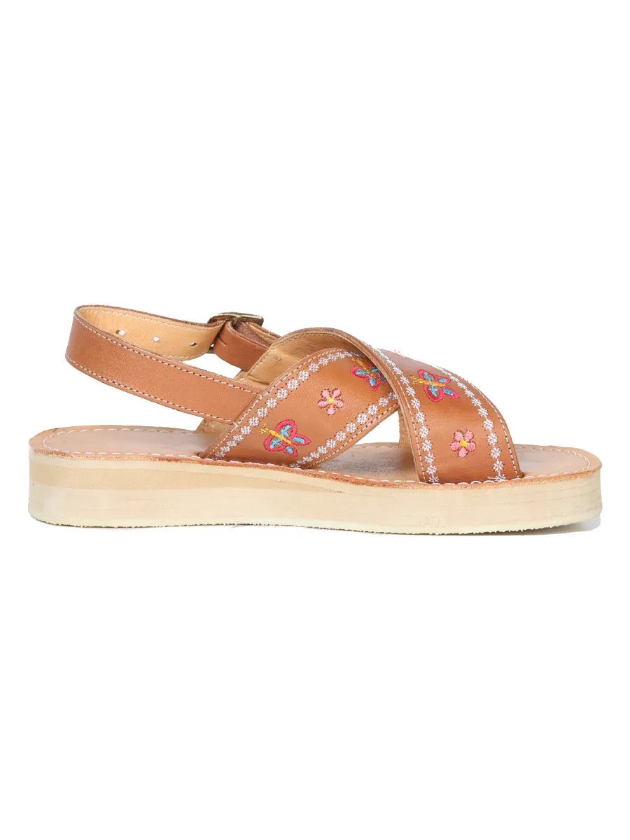 Mexica Artisanal Sandals Leather Tang 603928 - N4dboots.com