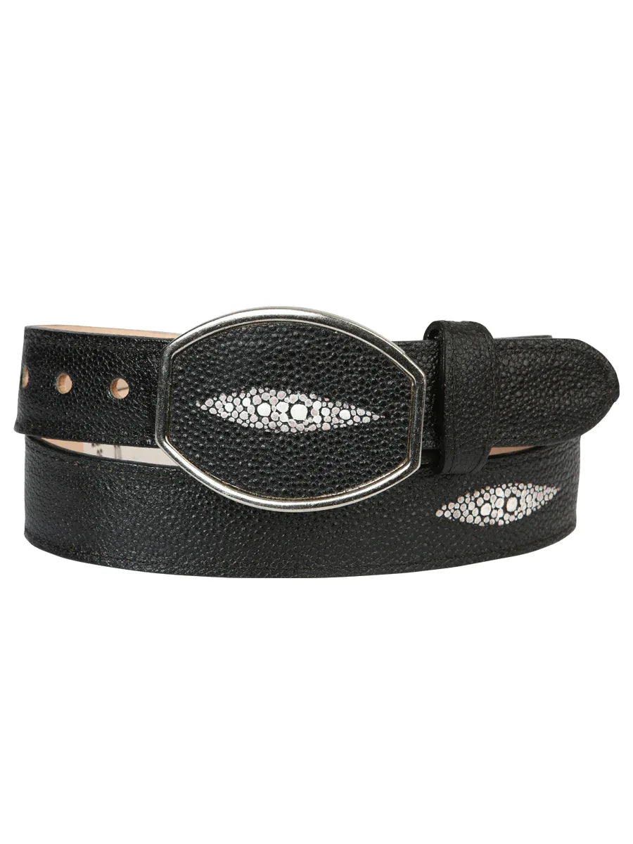 Men’s Vaquero Belt El General Imitation Stingray 45574 - N4dboots.com