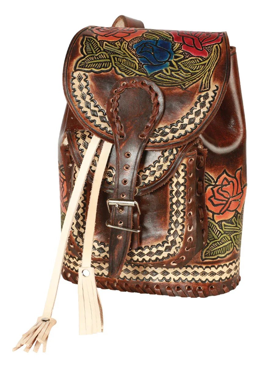 Artisanal Handbag Leather Brown/Multicolor 603682 - N4dboots.com