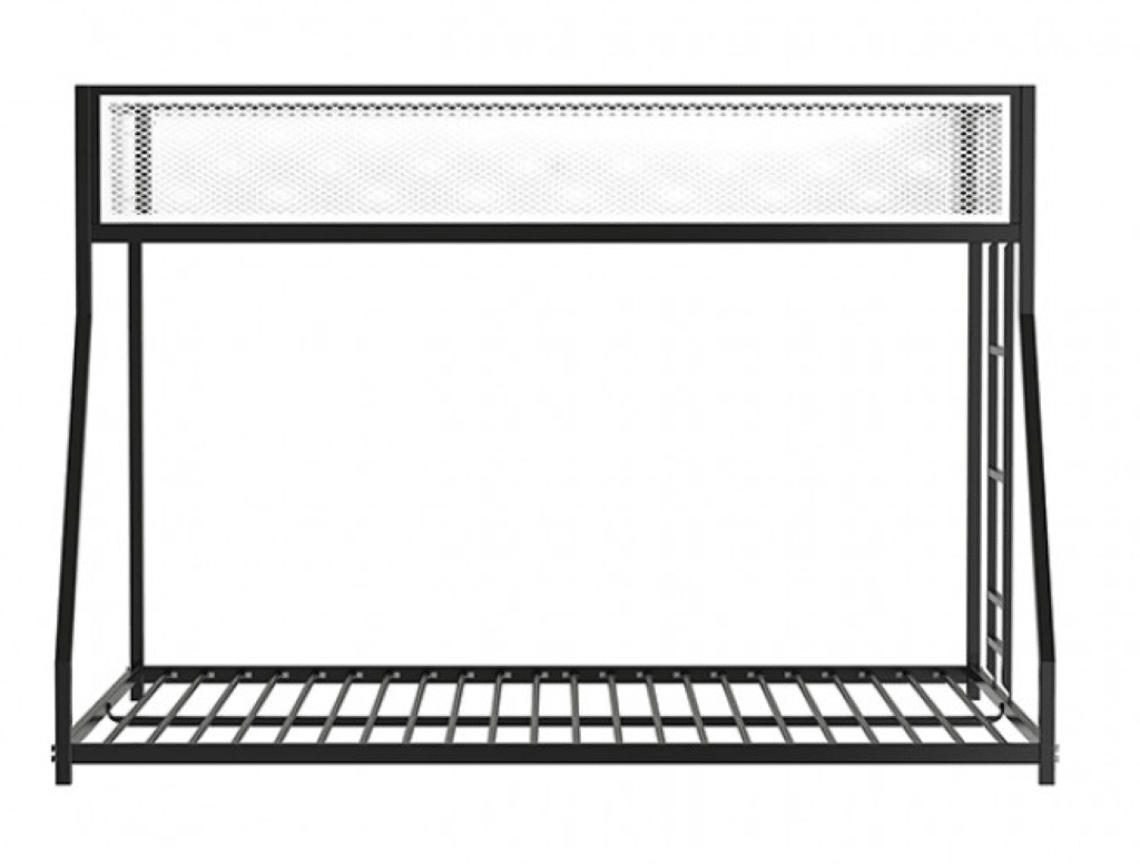 SOUTHALL Twin/full Metal Bunk Bed | FM - BK1201BK - TF - N4dboots.com