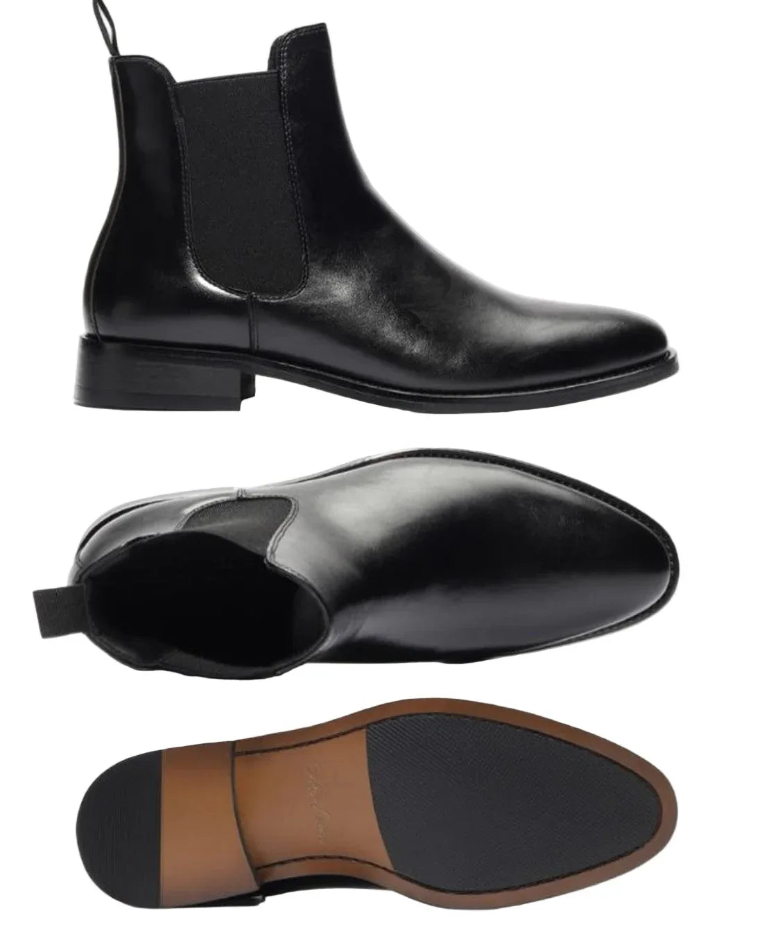Dress Chelsea Boot B-752| Milano Black - N4dboots.com
